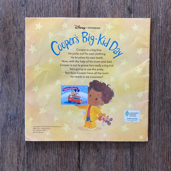 4/$10 Cooper’s Big-Kid Day Children’s book - Picture 3 of 6